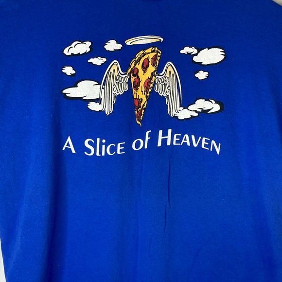 Vtg Mystic Pizza A Slice of Heaven T Shirt 2XL 80s - Picture 4 of 9